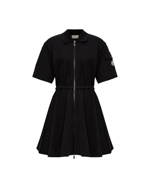Moncler Black Short Dresses