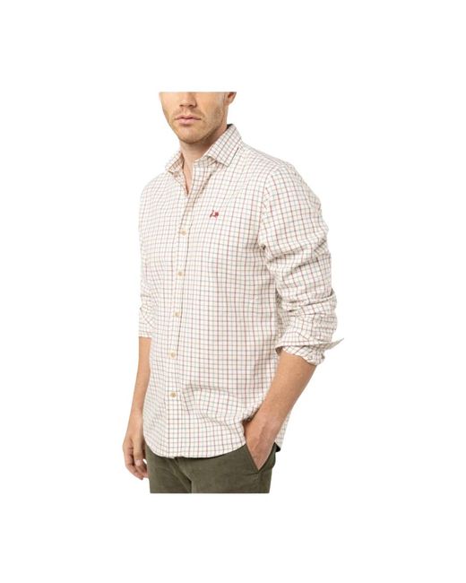 Scotta White Casual Shirts for men