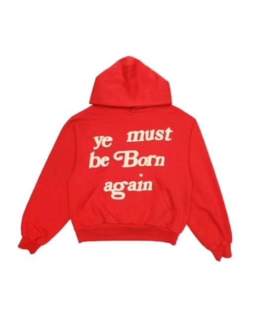 Cactus Plant Flea Market Red Hoodies for men
