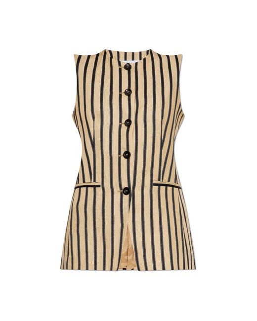 Vests Max Mara de color Natural