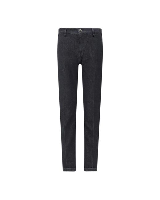PT Torino Blue Straight Fit Jeans for men