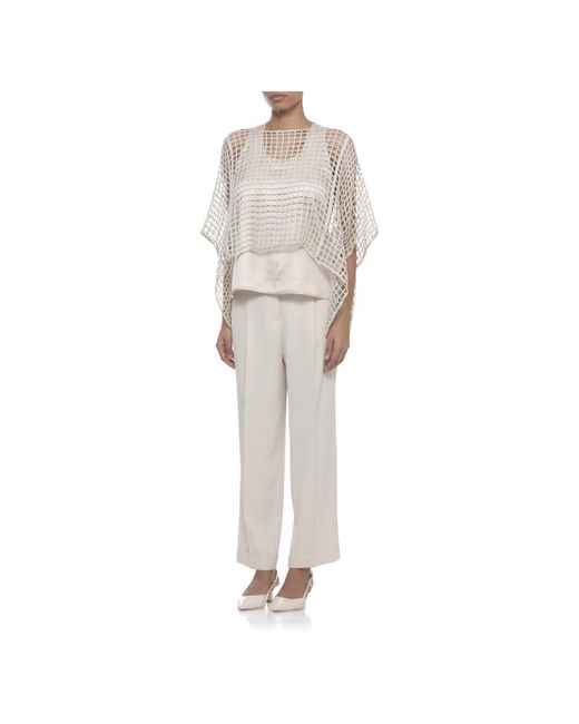 Peserico White Blouses