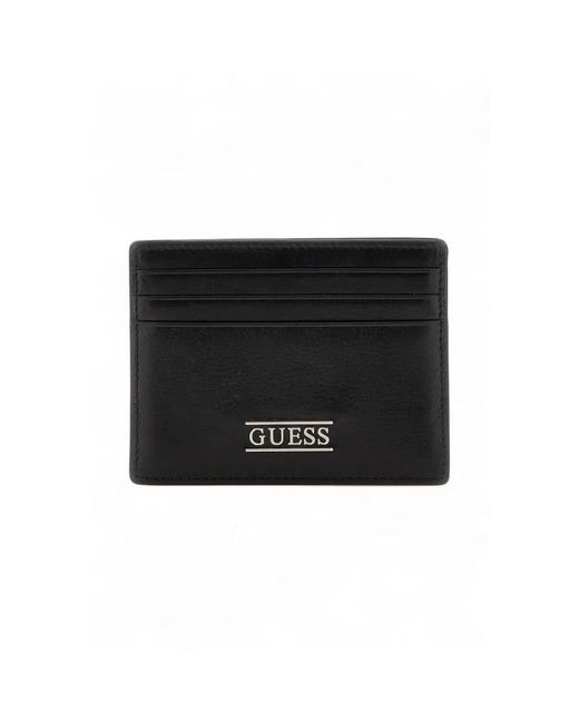 Wallets & Cardholders di Guess in Black da Uomo