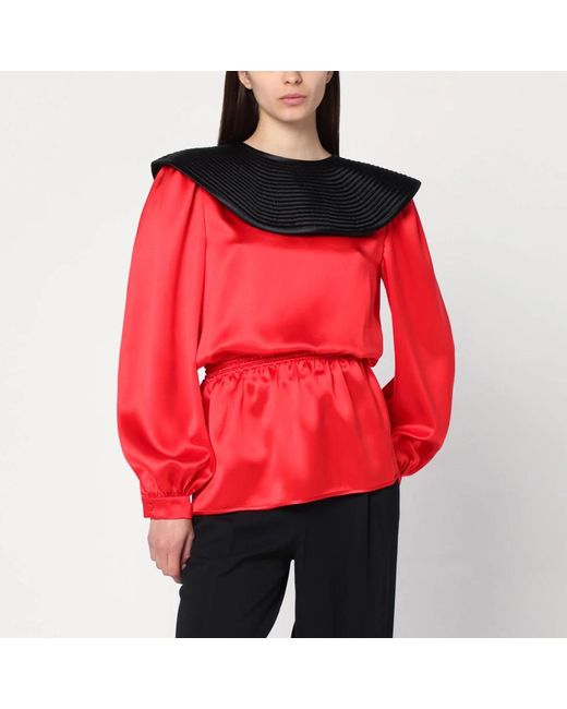 Valentino Red Blouses