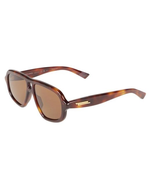 Bottega Veneta Brown Sunglasses