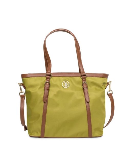 U.S. POLO ASSN. Green Tote Bags
