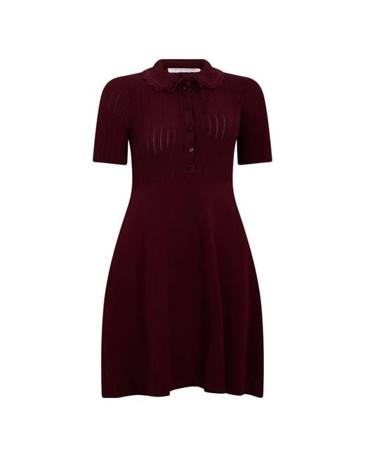 Philosophy Di Lorenzo Serafini Red Knitted Dresses