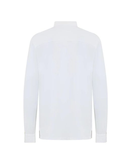 Fedeli White Formal Shirts for men