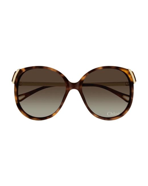 Sunglasses di Chloé in Brown