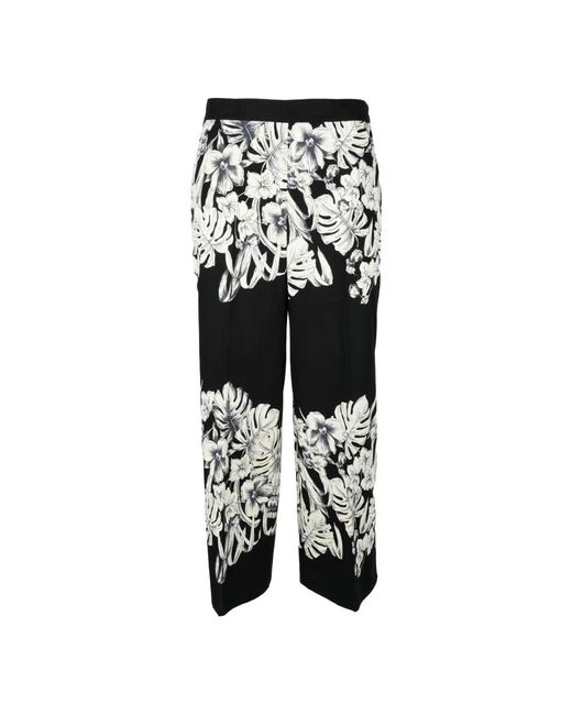 Twinset Black Straight Trousers