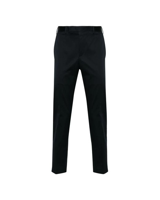 Straight Trousers di PT Torino in Black da Uomo
