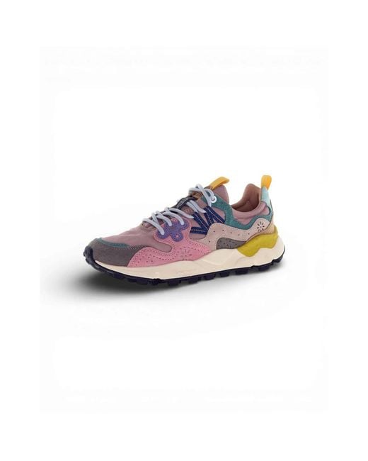 Flower Mountain Blue Sneakers