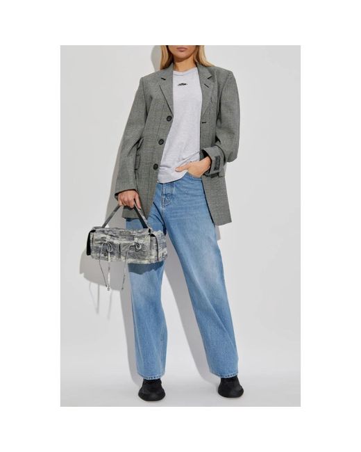 Vetements Gray T-Shirt Mit Applikation