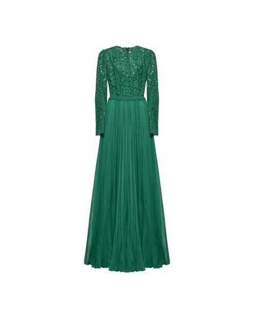 Dolce & Gabbana Avondjurk Met Kant in het Green