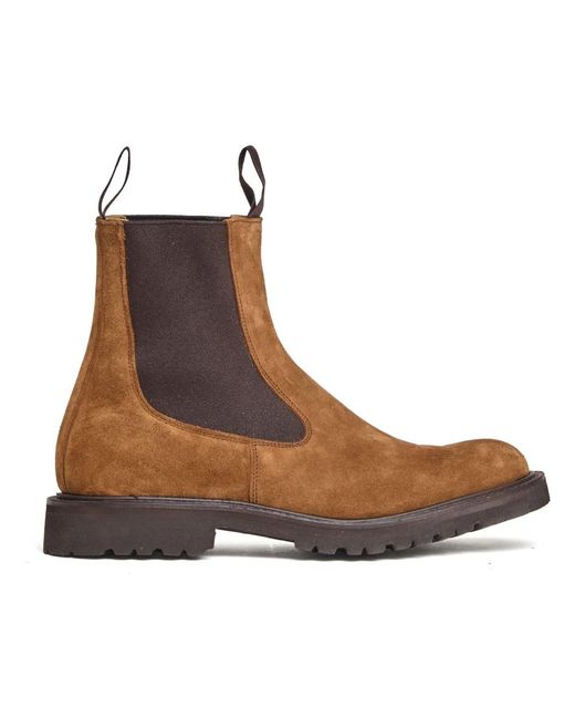 Tricker's Brown Chelsea Boots for men