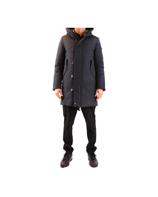 Peuterey Black Parkas for men