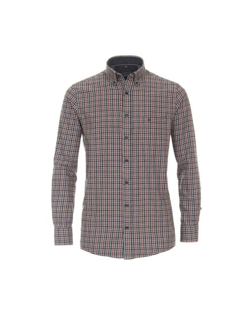 CASA MODA Herren Freizeithemd in Gray für Herren
