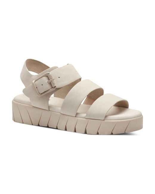 Flat Sandals di S.oliver in Natural