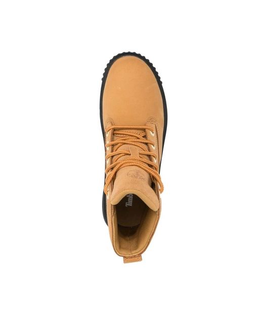 Timberland Brown Lace-Up Boots