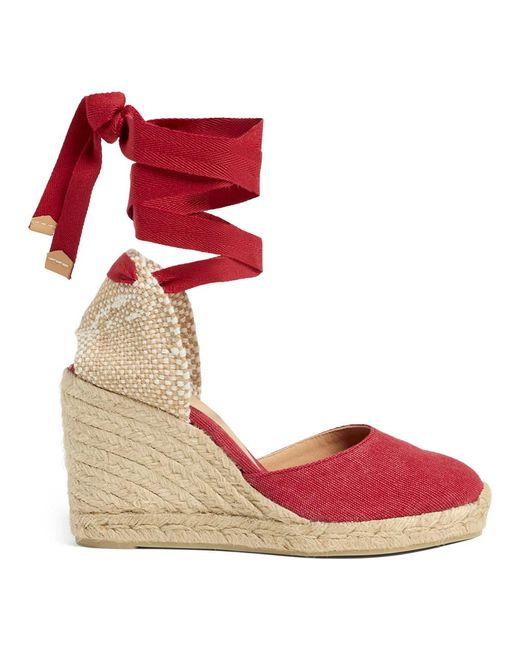 Shoes > heels > wedges Castaner en coloris Red