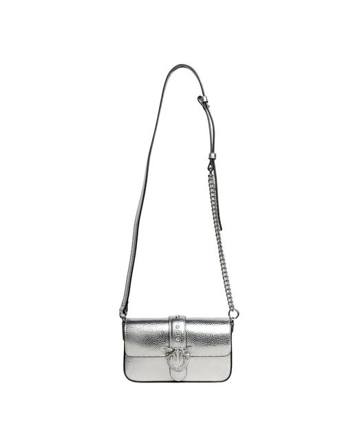 Pinko White Cross Body Bags