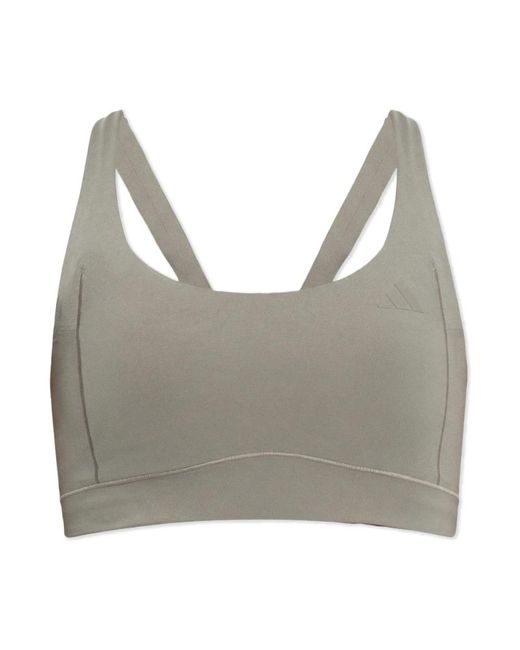 Adidas Optime Training Bh in het Gray
