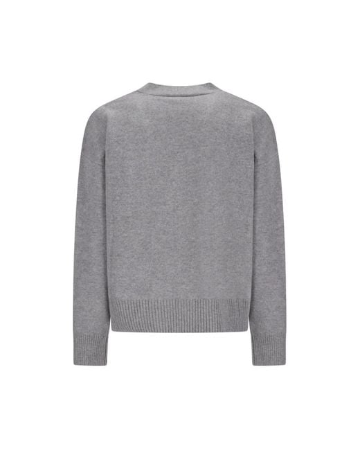 Cardigans AMI de color Gray