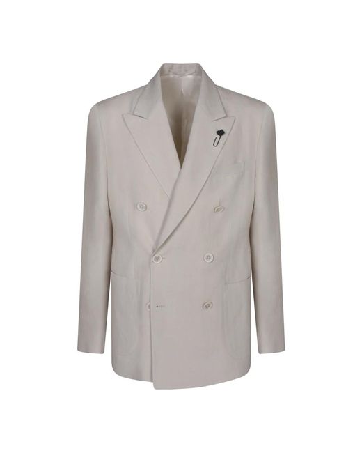 Suits > suit sets > double breasted suits Lardini pour homme en coloris Gray
