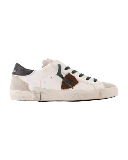 Philippe Model Prsx Lage Sneakers in het White voor heren