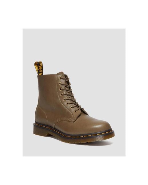 Dr. Martens Brown Lace-Up Boots for men