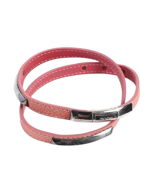 Tod's Red Bracelets