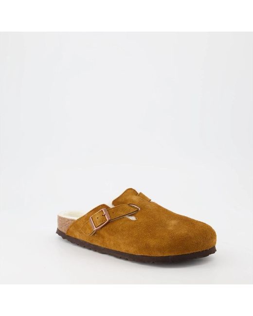 Shoes > flats > mules Birkenstock en coloris Brown