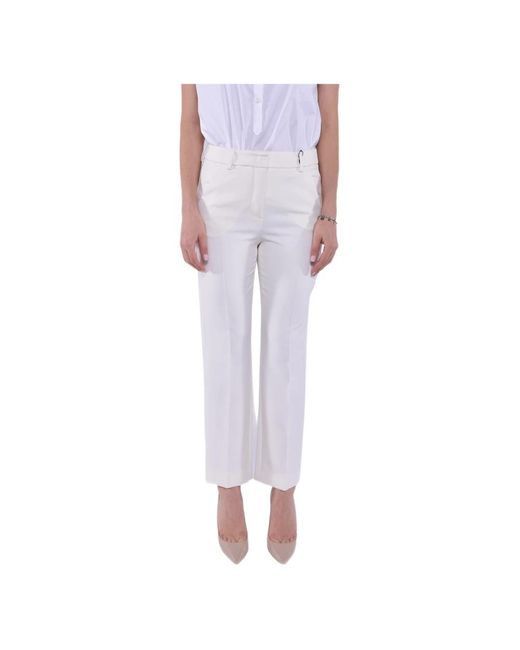 Weekend by Maxmara Cropped Broek in het Purple
