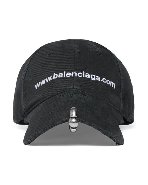Balenciaga Black Caps