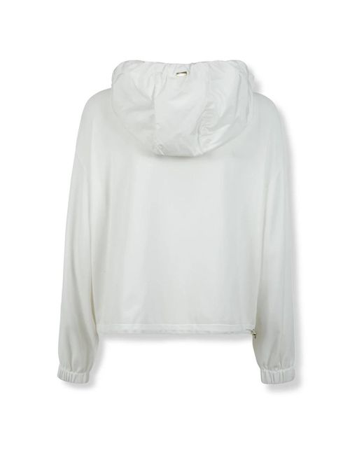 Herno Jassen ,Wit ,Polyester Light Jacket in het Gray