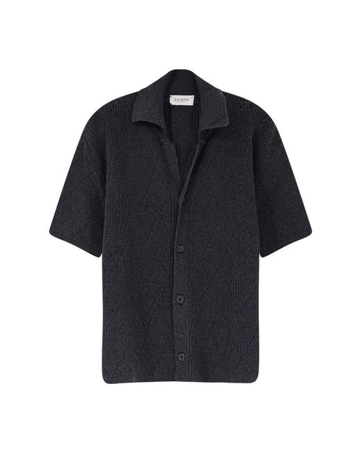 Cardigans Laneus de hombre de color Black