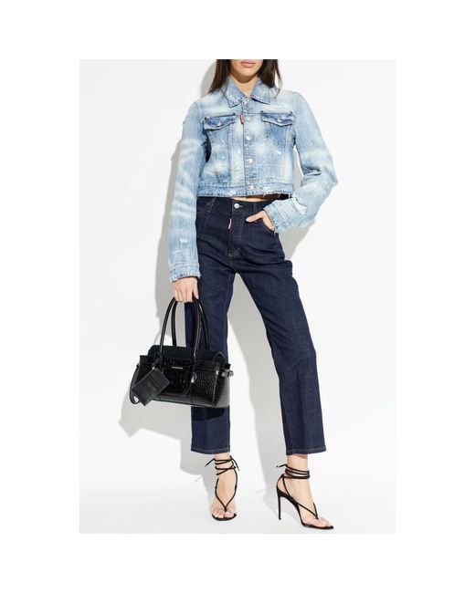 DSquared² Jeans ,Blauw ,Katoen Boston Jeans in het Blue