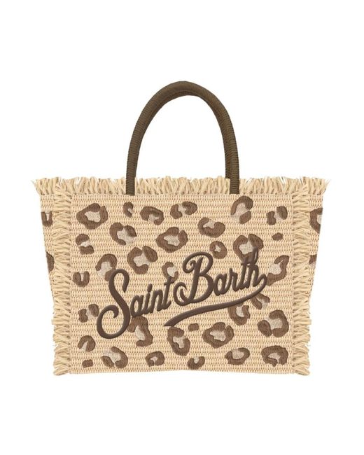 Mc2 Saint Barth Metallic Tote Bags