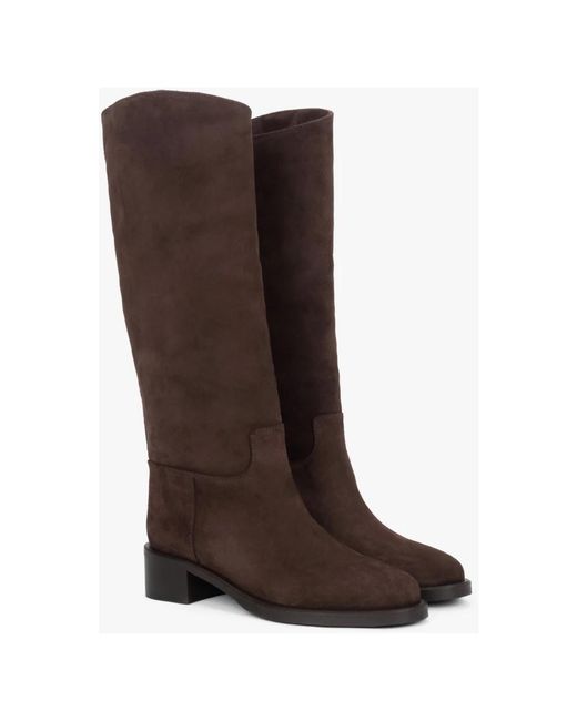 ESTRO Brown High Boots