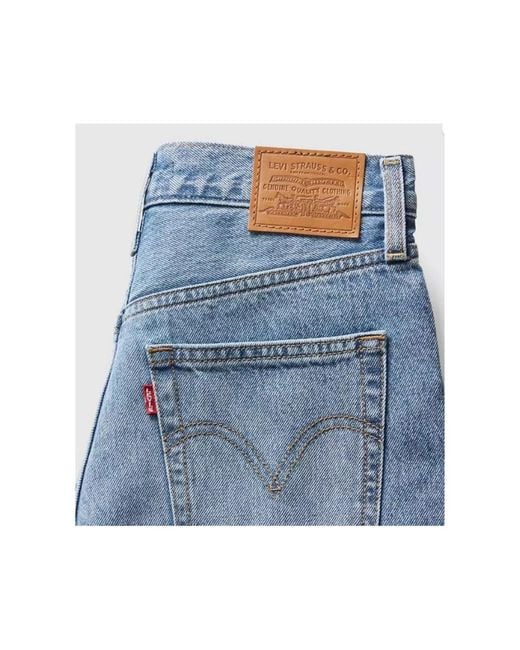 Levi's Wide Jeans in het Blue