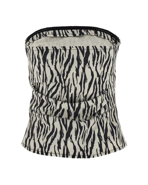 ROTATE BIRGER CHRISTENSEN Black Sleeveless Tops