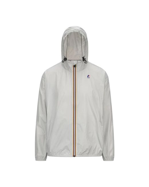 K-Way Cleon Nylon Ripstop in het Gray voor heren