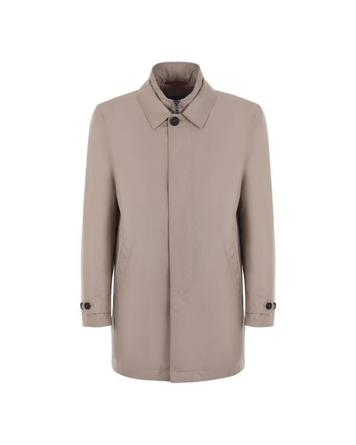 Fay Brown Trench Coats for men