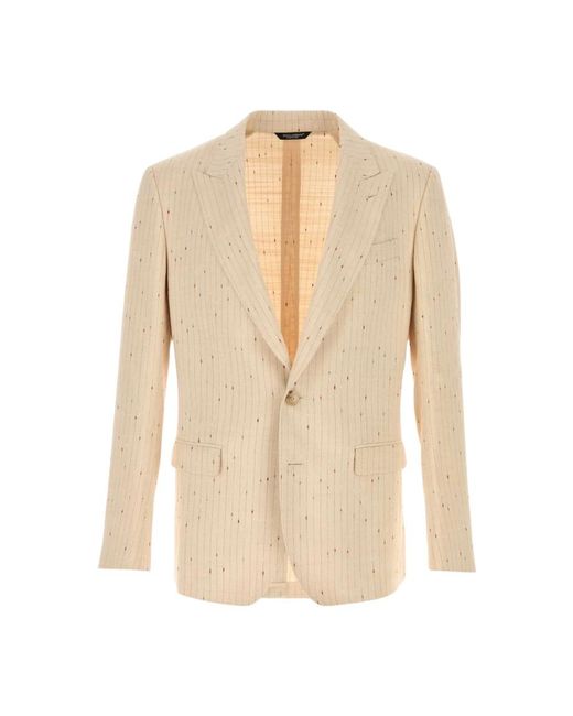 Dolce & Gabbana Natural Blazers for men