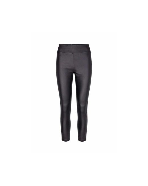 Soya Concept Gray Stylische Lederhose