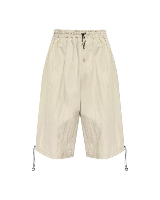 Yohji Yamamoto Natural Long Shorts