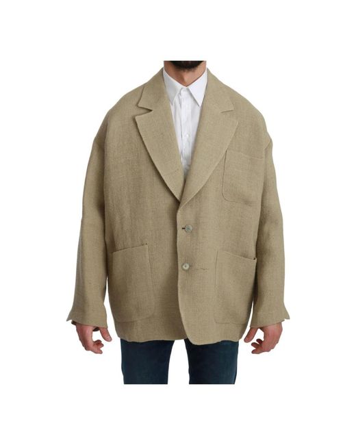 Dolce & Gabbana Brown Blazers for men