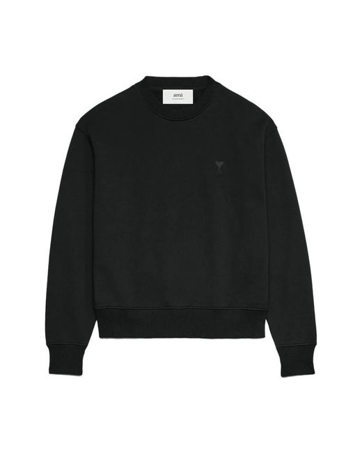 AMI Black Sweatshirts