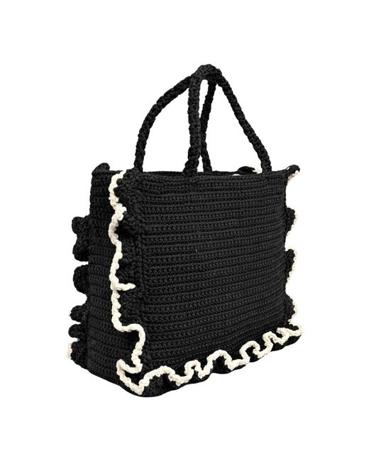Twinset Black Tote Bags