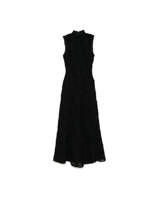 Maxi Dresses ROTATE BIRGER CHRISTENSEN de color Black